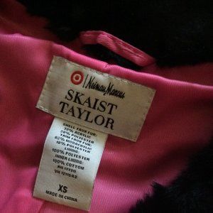 Neiman Marcus Skaist Taylor Faux Fur Vest